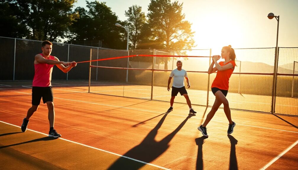 5 ejercicios con bandas elásticas para mejorar en el pádel 5 ejercicios con bandas elasticas para mejorar en el padel
