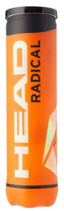 1. HEAD Radical - Pelota de tenis, color amarillo (Paquete triple)