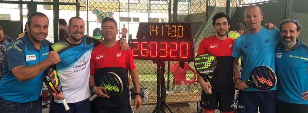 la duracion record del partido de padel mas extenso sin punto final