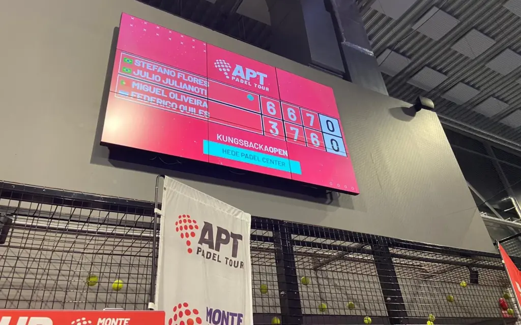 la forma de contabilizar los puntos en el padel